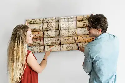 Pizarra magnética de pared con rotulador incluido
