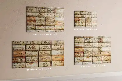 Pizarra magnética de pared con rotulador incluido