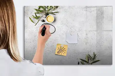 Pizarra magnética de pared con rotulador incluido