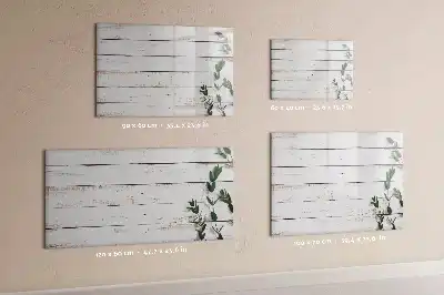 Pizarra magnética de pared con rotulador y marco de madera
