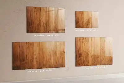 Pizarra magnética de pared con rotulador y marco de madera