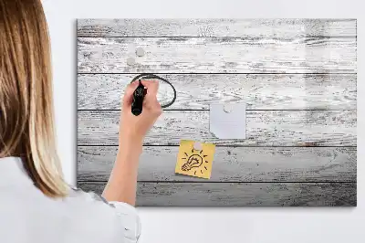 Pizarra magnética de pared con rotulador incluido