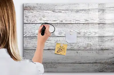 Pizarra magnética de pared con rotulador incluido