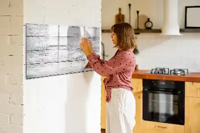 Pizarra magnética de pared con rotulador incluido