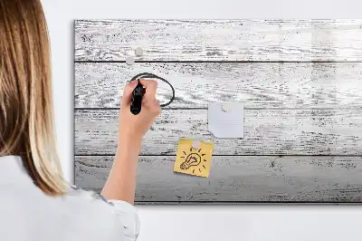Pizarra magnética de pared con rotulador incluido