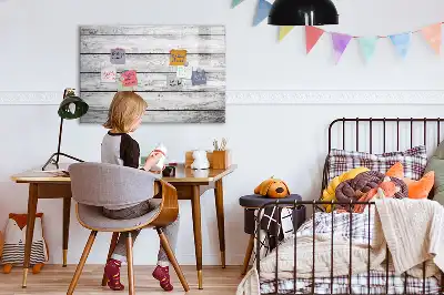 Pizarra magnética de pared con rotulador incluido