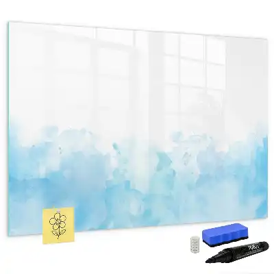 Pizarra magnética de pared con rotulador diseño de manchas pintadas
