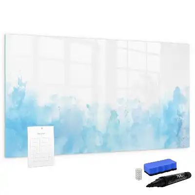 Pizarra magnética de pared con rotulador diseño de manchas pintadas