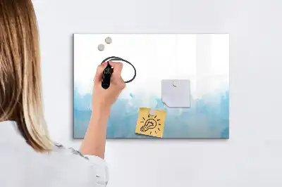 Pizarra magnética de pared con rotulador diseño de manchas pintadas