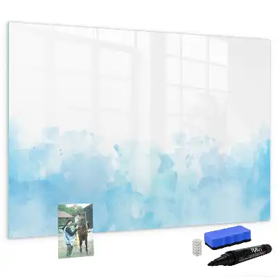 Pizarra magnética de pared con rotulador diseño de manchas pintadas