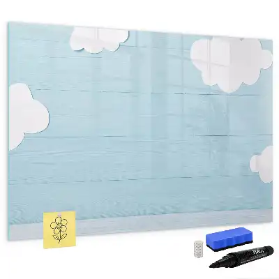 Pizarra magnética infantil para pared con rotulador incluido