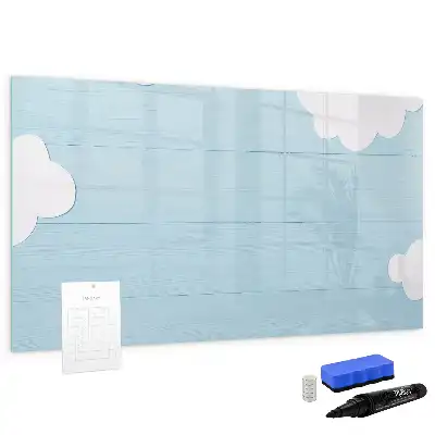 Pizarra magnética infantil para pared con rotulador incluido