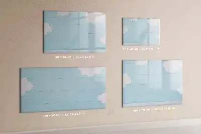 Pizarra magnética infantil para pared con rotulador incluido