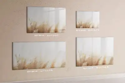 Pizarra borrable de cristal con imanes diseño de abstracción de vetas