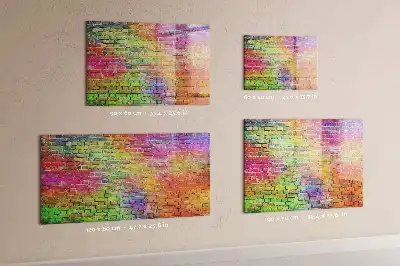 Pizarra de cristal magnética borrable de pared