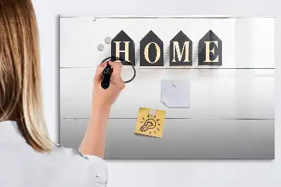 Pizarra magnética de pared con rotulador incluido marca Texto Hogar