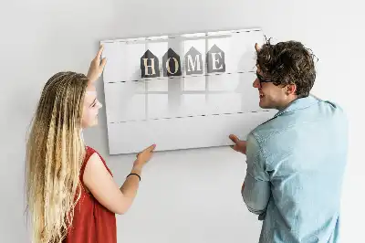 Pizarra magnética de pared con rotulador incluido marca Texto Hogar