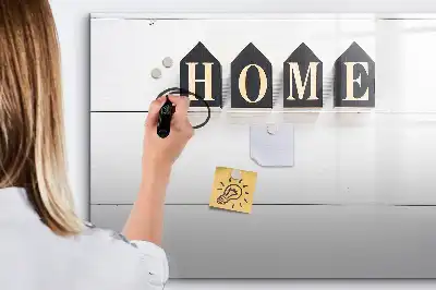 Pizarra magnética de pared con rotulador incluido marca Texto Hogar