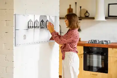 Pizarra magnética de pared con rotulador incluido marca Texto Hogar