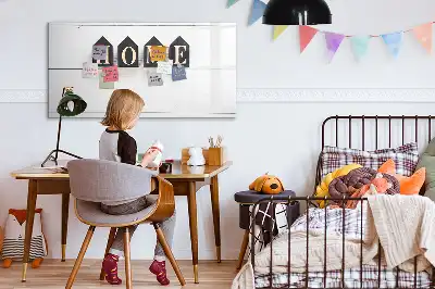 Pizarra magnética de pared con rotulador incluido marca Texto Hogar