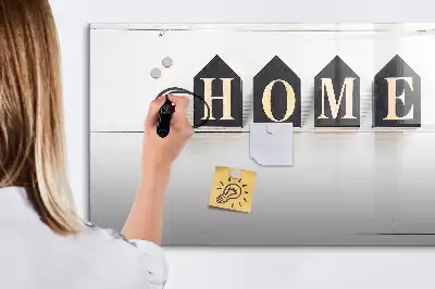 Pizarra magnética de pared con rotulador incluido marca Texto Hogar