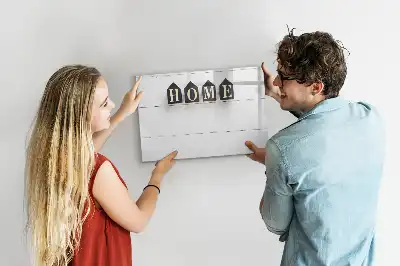 Pizarra magnética de pared con rotulador incluido marca Texto Hogar