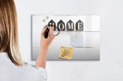 Pizarra magnética de pared con rotulador incluido marca Texto Hogar