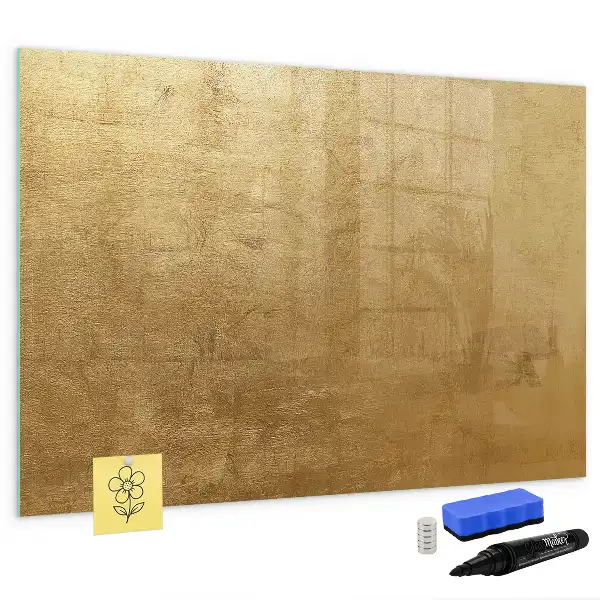 Pizarra magnética de pared con rotulador incluido