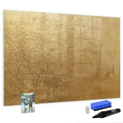 Pizarra magnética de pared con rotulador incluido