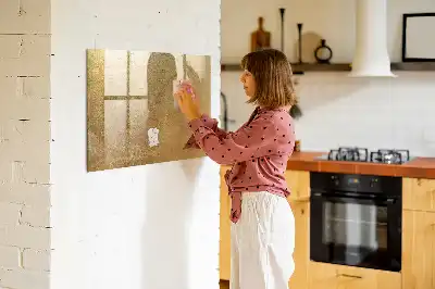 Pizarra magnética de pared con rotulador incluido