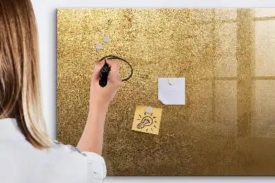 Pizarra magnética de pared con rotulador incluido