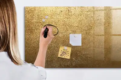 Pizarra magnética de pared con rotulador incluido