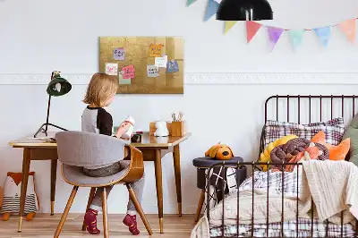 Pizarra magnética de pared con rotulador incluido