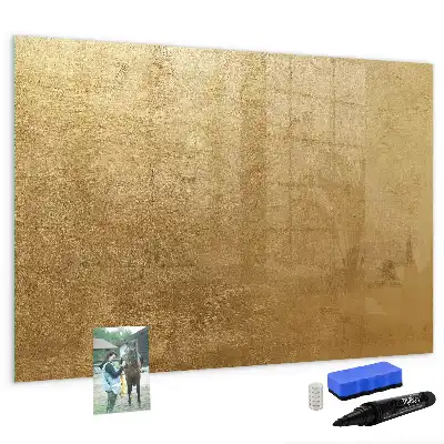Pizarra magnética de pared con rotulador incluido