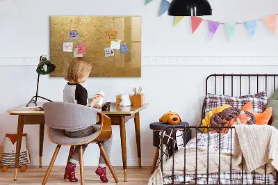 Pizarra magnética de pared con rotulador incluido