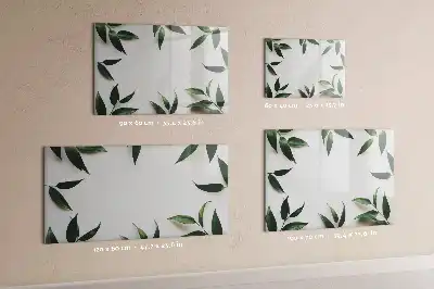 Pizarra magnética de pared con marco para hojas y rotulador