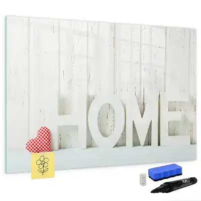 Pizarra magnética de pared con rotulador de la marca Texto Hogar