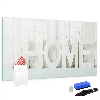 Pizarra magnética de pared con rotulador de la marca Texto Hogar