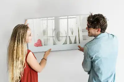 Pizarra magnética de pared con rotulador de la marca Texto Hogar