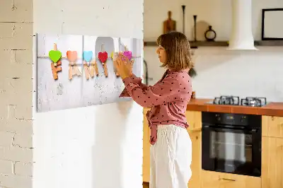 Pizarra magnética de pared con rotulador diseño Familia