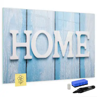 Pizarra magnética de pared con rotulador de la marca Texto Hogar