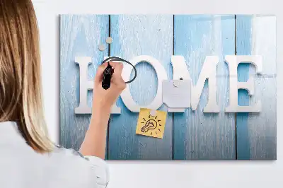 Pizarra magnética de pared con rotulador de la marca Texto Hogar