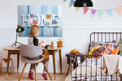 Pizarra magnética de pared con rotulador de la marca Texto Hogar