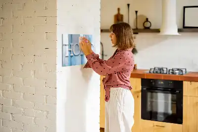 Pizarra magnética de pared con rotulador de la marca Texto Hogar