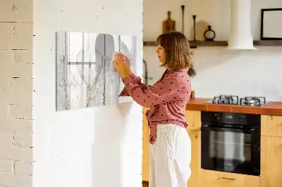 Pizarra magnética de pared con rotulador diseño Texto Amor
