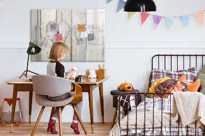 Pizarra magnética de pared con rotulador diseño Texto Amor