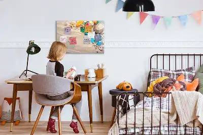 Pizarra magnética de pared con rotulador accesorio para el verano