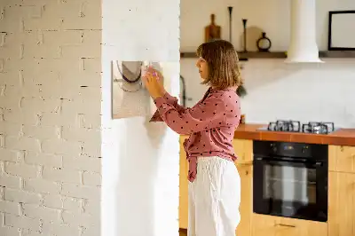 Pizarra magnética de pared con rotulador incluido