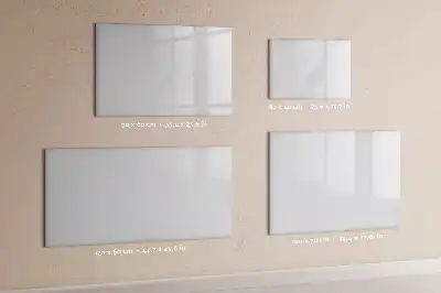 Pizarra magnética de pared con rotulador de color blanco roto
