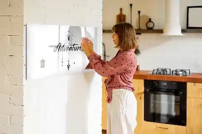 Pizarra magnética de pared modelo Aventura con rotulador